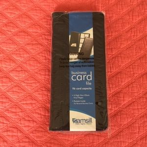 COPY - Business Card Holder/File